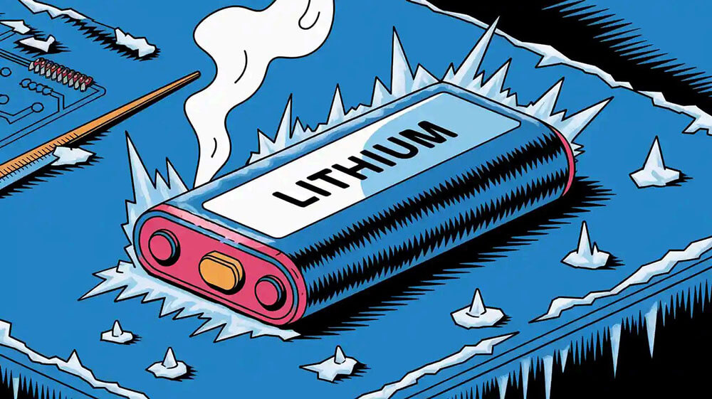 Low-temperature lithium batteries
