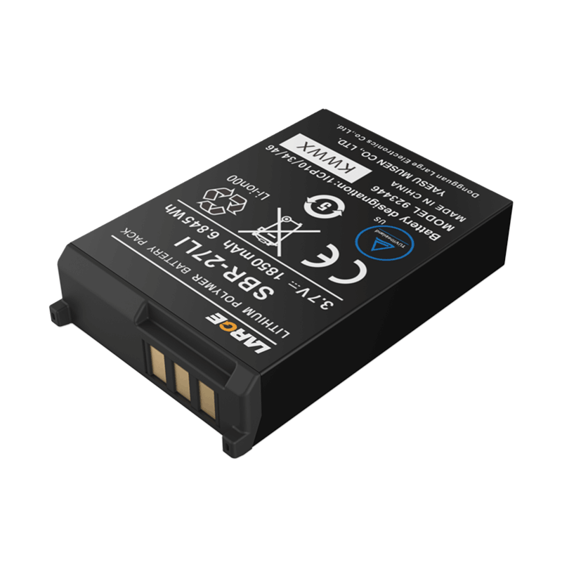 3.7V 1800mAh Lithium Polymer Battery for Interphone