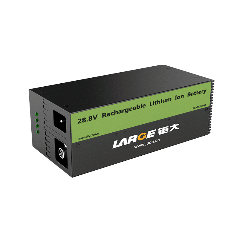 Low Temperature Charge/Discharge LiFePO4 Battery 28.8V 20Ah, Industrial Backup Power Supply with RS485 and RS232 Communication