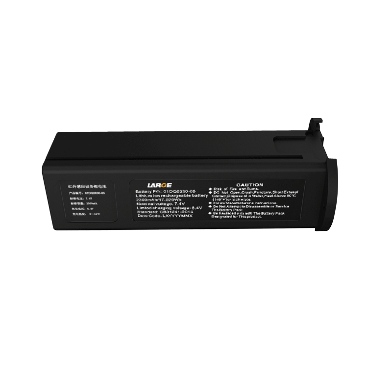7.4V 2500mAh Polymer Lithium Ion Battery for Infrared Induction Equipment with I2C Communication