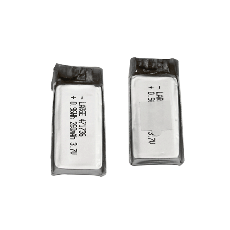 3.7V 260mAh 471736 Pouch Cell Lithium Polymer Battery Lithium Cobalt Acid Battery