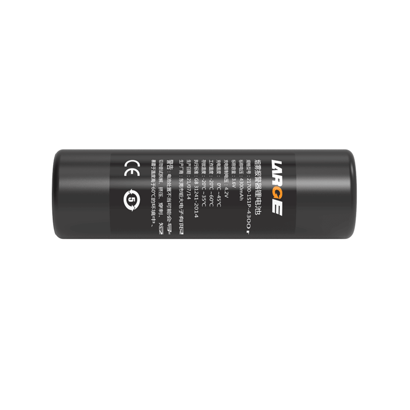 21700 3.6V 4300mAh Lishen Battery for Smoke Alarm   