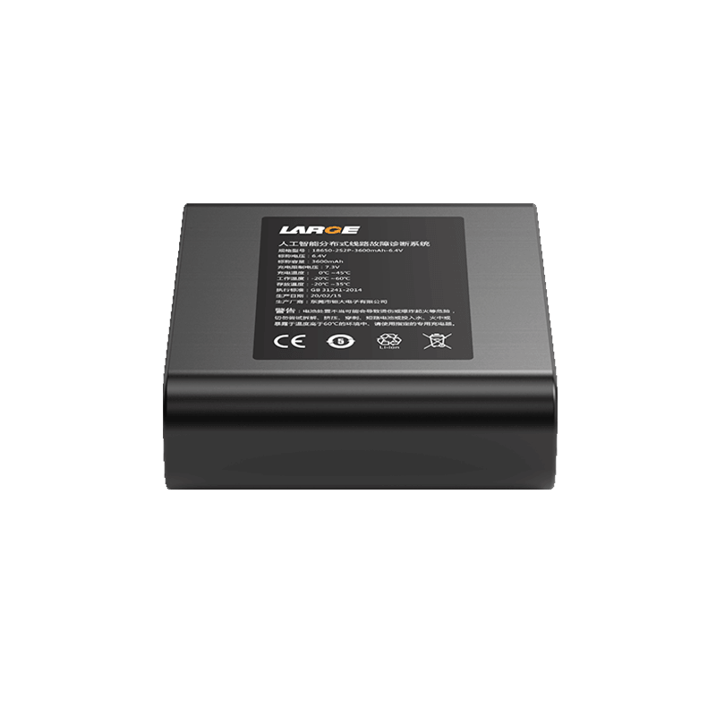18650 3600mAh 6.4V LiFePO4 Battery for Artificial Intelligence Distributed Line Faulty Diagnosis System