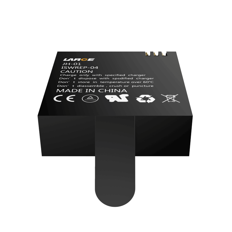 3.7V 1000mAh Lithium Polymer Battery for Sports Camera - Image 2
