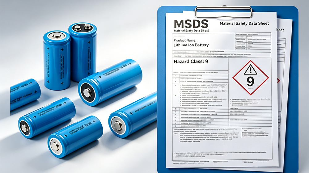 lithium battery MSDS certification