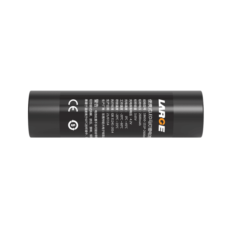18650 3.65V 2600mAh Lithium Battery for Portable LED - Image 2