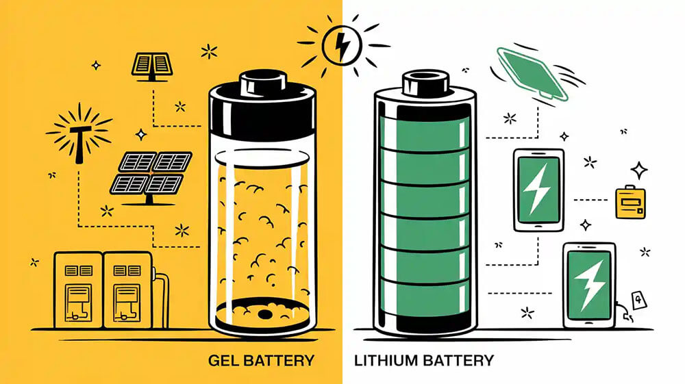 Gel and Lithium Batteries